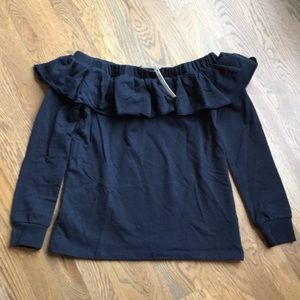 NWT ASOS Navy top, size 2